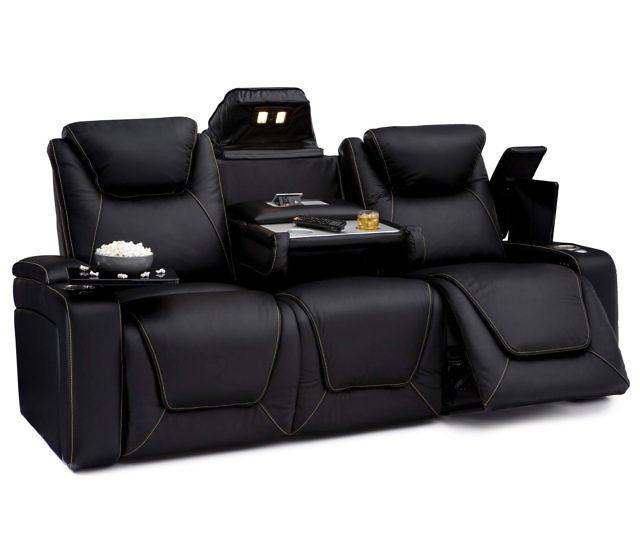Home Theater Leather Sofa