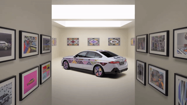 BMW i5 Flow NOSTOKANA – La technologie de changement de couleur